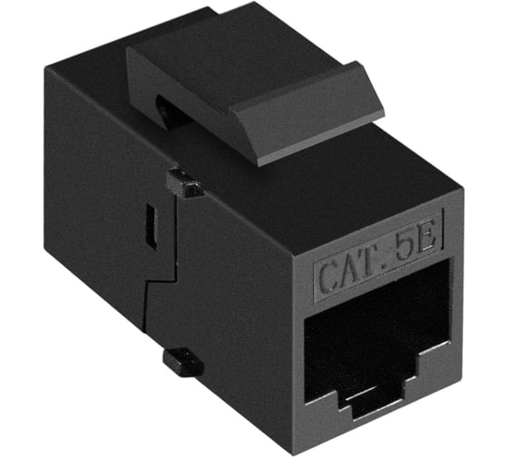 Модуль проходной ExeGate CP45-KJ-UC5e RJ45-RJ45, Кат.5e, неэкранированный 297348
