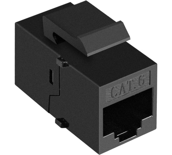 Модуль проходной ExeGate CP45-KJ-UC6 RJ45-RJ45, Кат.6, неэкранированный 297269