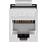 Модуль-вставка ExeGate Keystone Jack RJ-45 KJ-8P8C-U-C5e-180-TL Кат.5e, неэкранированная, 180 градусов, IDC Toolless без инструмента 297343 3