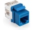 Модуль-вставка ExeGate Keystone Jack RJ-45 KJ-8P8C-U-C5e-180-Dual Кат.5e, неэкранированная, 180 градусов, IDC Krone/110 297337 1