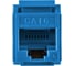 Модуль-вставка ExeGate Keystone Jack RJ-45 KJ-8P8C-U-C6-180-Dual Кат.6, неэкранированная, 180 градусов, IDC Krone/110 297335 3