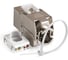 Модуль-вставка ExeGate Keystone Jack RJ-45 KJ-8P8C-SH-C5e-180-TL Кат.5e, экранированная, 180 градусов, IDC Toolless без инструмента 297346 1