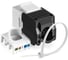Модуль-вставка ExeGate Keystone Jack RJ-45 KJ-8P8C-U-C6a-180-TL Кат.6A, неэкранированная, 180 градусов, IDC Toolless без инструмента 297266 1