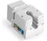 Модуль-вставка ExeGate Keystone Jack RJ-45 KJ-8P8C-U-C6-90-110 Кат.6, неэкранированная, 90 градусов, IDC 110 297265 4