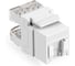Модуль-вставка ExeGate Keystone Jack RJ-45 KJ-8P8C-U-C6-180SH-Dual Кат.6, неэкранированная, 180 градусов, со шторками, IDC Krone/110 297338 1