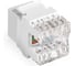 Модуль-вставка ExeGate Keystone Jack RJ-45 KJ-8P8C-U-C6-180SH-Dual Кат.6, неэкранированная, 180 градусов, со шторками, IDC Krone/110 297338 2