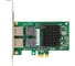 Сетевой адаптер ExeGate EXE-I350-T2v1 PCI-E x1, порты 2xRJ45 медные, 10/100/1000Mbps, Gigabit NIC Intel Chipset NHI350AM2 299699 4