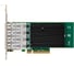 Сетевой адаптер ExeGate EXE-X710-4SFP+ PCI-E x8 v.3, порты 4x SFP+, Quad 10Gb/s, Server NIC Chipset Intel FTXL710 299016 4