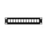 Патч-панель модульная ExeGate EPPB-10-12 10", UTP, 12 port, наборная, неэкранированная, 1U, RoHS, Black, RTL 297322 2