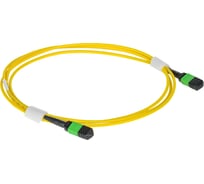 Сборка кабельная ITK MPO/APC Female-MPO/APC Female тип A 12ОВ SM OS2 15м FAP0902-MPOF-MPOF-12A-015