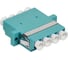 Адаптер оптический проходной ITK LC-quad OM3 UPC FC-LCQ-UPC-03 1