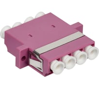 Адаптер оптический проходной ITK LC-quad OM4 UPC FC-LCQ-UPC-04