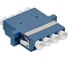 Адаптер оптический проходной ITK LC-quad OS2 UPC FC-LCQ-UPC-09 1