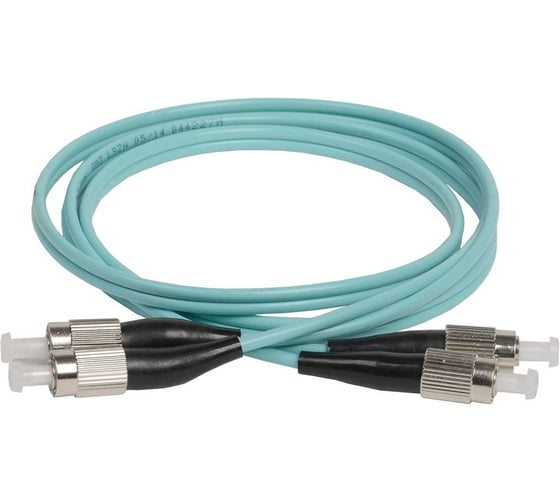 Оптический коммутационный соединительный шнур (патч-корд) ITK MM, 50/125 (OM3), FC/UPC-FC/UPC, (Duplex), 50м FPC5003-FCU-FCU-C2L-50M