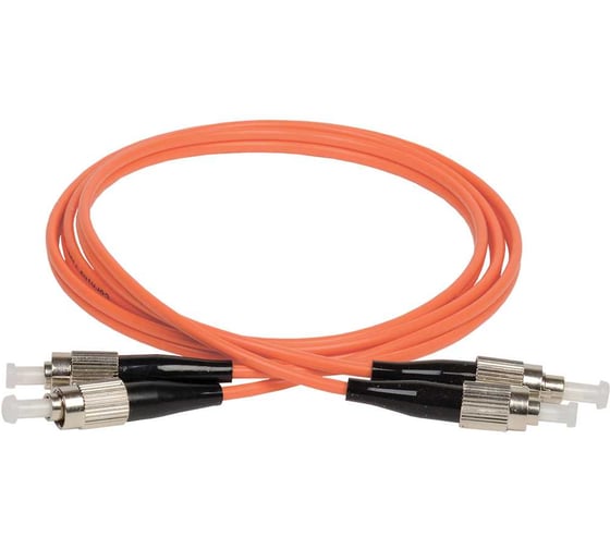 Оптический коммутационный соединительный шнур (патч-корд) ITK MM, 50/125 (OM2), FC/UPC-FC/UPC, (Duplex), 25м FPC50-FCU-FCU-C2L-25M