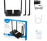 Роутер Cudy LT500D Wi-Fi 4G LTE Cat.4 AC1200, 2,4/5 ГГц, до 1167 Мбит/с, 3G, 4G, LAN 3x100 Мбит/с, WAN 1x100 Мбит/с, Nano-SIM, черный, 4 антенны (2 съемные) 10000146475 5