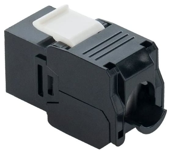 Модуль Keystone Filum RJ45 UTP Cat 6A, Toolless, 180 градусов, черный FL-KJT2-U6A-BK 1