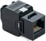 Модуль Keystone RJ45 UTP FL-KJT2-U6A-BK Cat 6A, Toolless, 180 градусов, черный Filum 00-01209896 2