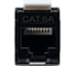 Модуль Keystone RJ45 UTP FL-KJT2-U6A-BK Cat 6A, Toolless, 180 градусов, черный Filum 00-01209896 9