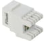 Модуль Keystone RJ45 UTP FL-KJ-U5E-WT-180 Cat 5e, Dual IDC (110/KRONE), 180 градусов, белый Filum 00-01209885 4