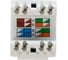 Модуль Keystone RJ45 UTP FL-KJ-U5E-WT-180 Cat 5e, Dual IDC (110/KRONE), 180 градусов, белый Filum 00-01209885 7