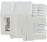 Модуль Keystone RJ45 UTP FL-KJ-U5E-WT-180 Cat 5e, Dual IDC (110/KRONE), 180 градусов, белый Filum 00-01209885 9