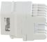 Модуль Keystone RJ45 UTP FL-KJ-U6-WT-180 Cat 6, Dual IDC (110/KRONE), 180 градусов, белый Filum 00-01209886 10