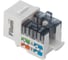 Модуль Keystone RJ45 UTP FL-KJ-U5E-WT-90 Cat 5e, Dual IDC (110/KRONE), 90 градусов, белый Filum 00-01209887 1