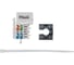 Модуль Keystone RJ45 UTP FL-KJ-U6A-WT-90 Cat 6A, Dual IDC (110/KRONE), 90 градусов, белый Filum 00-01209889 9
