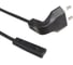 Кабель питания FL-PC2.5-EUA-C7-3M CEE 7/16 угловая -С13, 2х0.5, 220В, 2.5A, чёрный, 3м Filum 00-01115458 1