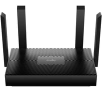 Wi-Fi роутер Cudy WR1500 AX1500, 2,4/5 ГГц, до 1501 Мбит/с, 4x1 Гбит/с, MU-MIMO, OFDMA, 4 антенны, черный 10000146467