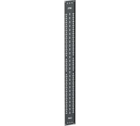 Органайзер кабельный вертикальный ITK LINEA S 33U черный LS-CO05-33U-V