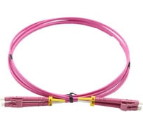 Патч-корд волоконно-оптический Filum FL-FOD-2.0-LC/U-LC/U-MM504-2.0-LSZH-MG duplex, LC/UPC-LC/UPC, MM (OM4 50/125), LSZH, 2м, 00-01276517