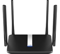 Wi-Fi роутер Cudy LT500 4G LTE Cat.4 роутер AC1200, 2,4/5 ГГц, до 1167 Мбит/с, 3G, 4G, LAN 3x100 Мбит/с, WAN 1x100 Мбит/с, Nano-SIM, черный, 4 антенны 10000146474