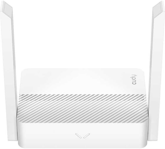 Wi-Fi роутер Cudy WR300 1.0 N300, 2,4 ГГц, до 300 Мбит/с, 4x100 Мбит/с, MIMO 2x2, IPv6, 2 антенны, белый 10000145665