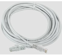 Патч-корд GENERICA кат.5е UTP 5м серый PC01-C5EU-5M-G