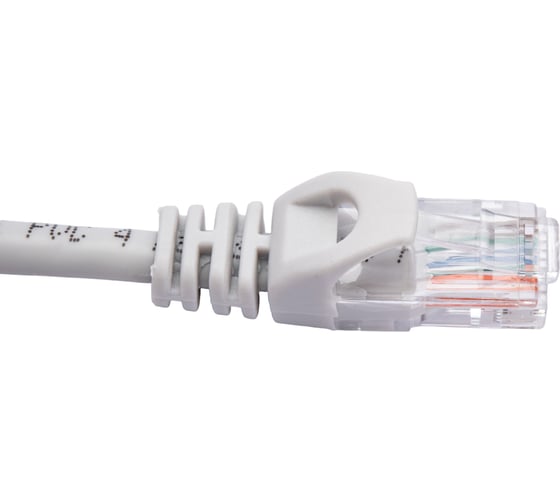 Патч-корд GENERICA кат.5е UTP 0.5м серый PC01-C5EU-05M-G