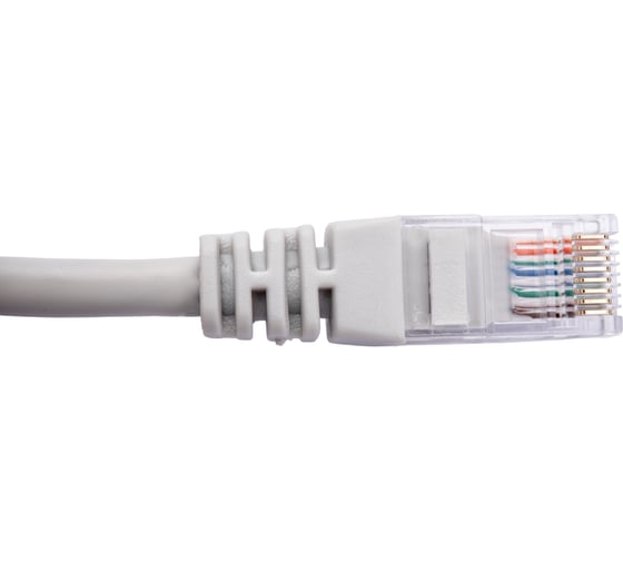 Патч-корд GENERICA кат.5е UTP 0.5м серый PC01-C5EU-05M-G