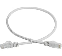Патч-корд GENERICA кат.5е UTP 1м серый PC01-C5EU-1M-G