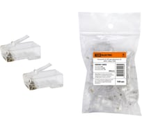 Разъем RJ-45 TDM UTP, для кабеля категории 5Е, 8P8C, 100 штук SQ0561-0002