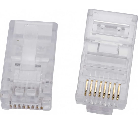 Разъем RJ-45 TDM ELECTRIC UTP, для кабеля категории 6, 8P8C, 100 штук SQ0561-0004