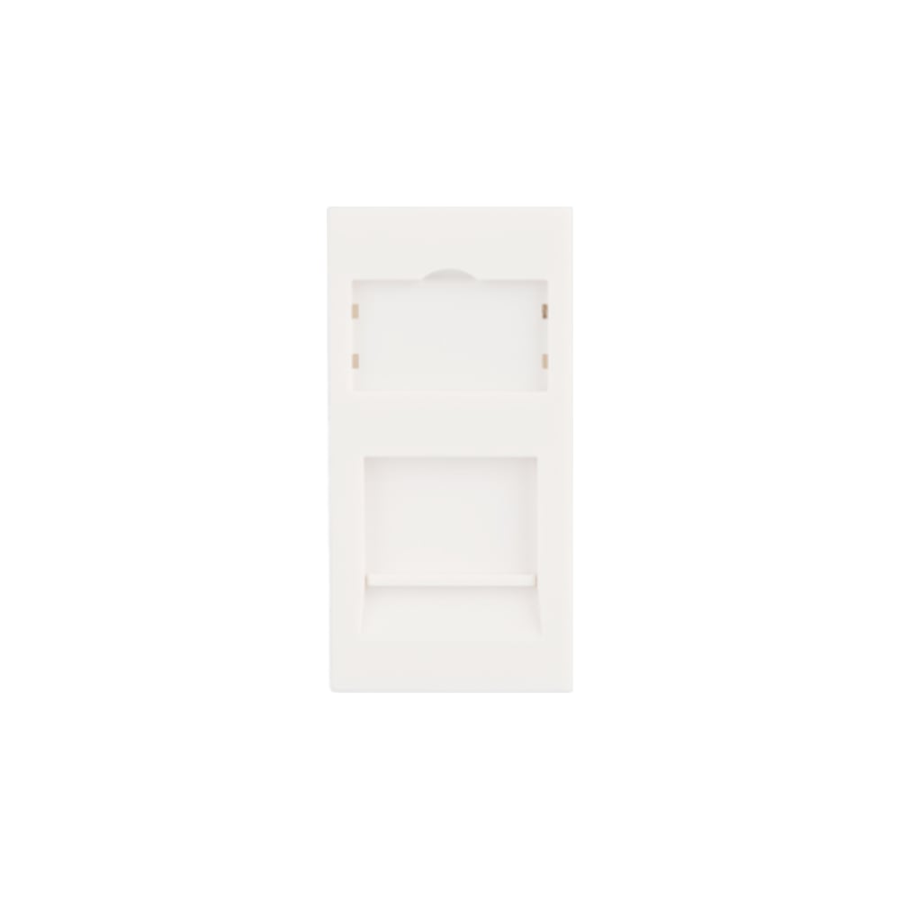 Вставка NIKOMAX формат Mosaic, 22,5x45мм, 1 порт, под модули Keystone ...