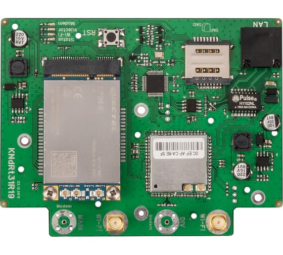 Роутер KROKS Rt-Brd RSIM DS eQ-EP с модемом LTE cat.6, с поддержкой двух SIM-карт, до 300 Мбит/с, SIM-инжектор 2025