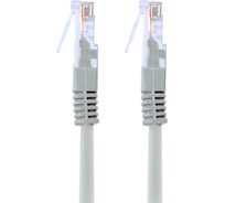 Кабель Belsis патч-корд UTP RJ-45 вилка - вилка, 3.0 м., серый SP3055