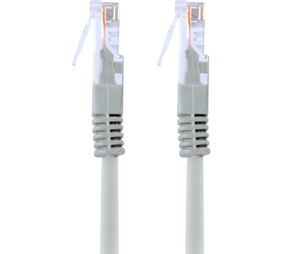 Кабель Belsis патч-корд UTP RJ-45 вилка - вилка, 3.0 м., серый SP3055 1