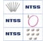 Кросс оптический настенный NTSS Микро, укомплектованный, 4 порта LC/UPC duplex, 50/125 мкм ОМ4 (сплошная панель, ложемент, пигтейлы, КДЗС, адаптеры) серый RAL 7035 NTSS-WFOBМк-4-2LC/U-504-SP1.5G0AY 4