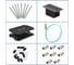 Кросс оптический NTSS 19'' укомплектованный 1U, 16 портов SC/UPC, 50/125 мкм ОМ3 (планки, сплайс-кассета, пигтейлы, КДЗС, адаптеры) черный RAL 9005 NTSS-RFOB-1U-16-SC/U-503-SP1.5G1AY-BL 6