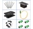 Кросс оптический NTSS 19'' укомплектованный 1U, 12 портов SC/APC, 9/125 мкм (планки, сплайс-кассета, пигтейлы, КДЗС, адаптеры) черный RAL 9005 NTSS-RFOB-1U-12-SC/A-9-SP1.5G1AY-BL 5