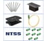 Кросс оптический NTSS 19'' укомплектованный 1U, 32 порта SC/APC, 9/125 мкм (сплошная панель, сплайс-кассета, пигтейлы, КДЗС, адаптеры) черный RAL 9005 NTSS-RFOB-1U-32-SC/A-9-SP1.5G0AY-BL 4