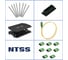 Кросс оптический NTSS 19'' укомплектованный 1U, 24 порта SC/APC duplex, 9/125 мкм (сплошная панель, сплайс-кассета 2шт, пигтейлы, КДЗС, адаптеры) черный RAL 9005 NTSS-RFOB-1U-24-2SC/A-9-SP1.5G0AY-BL 2